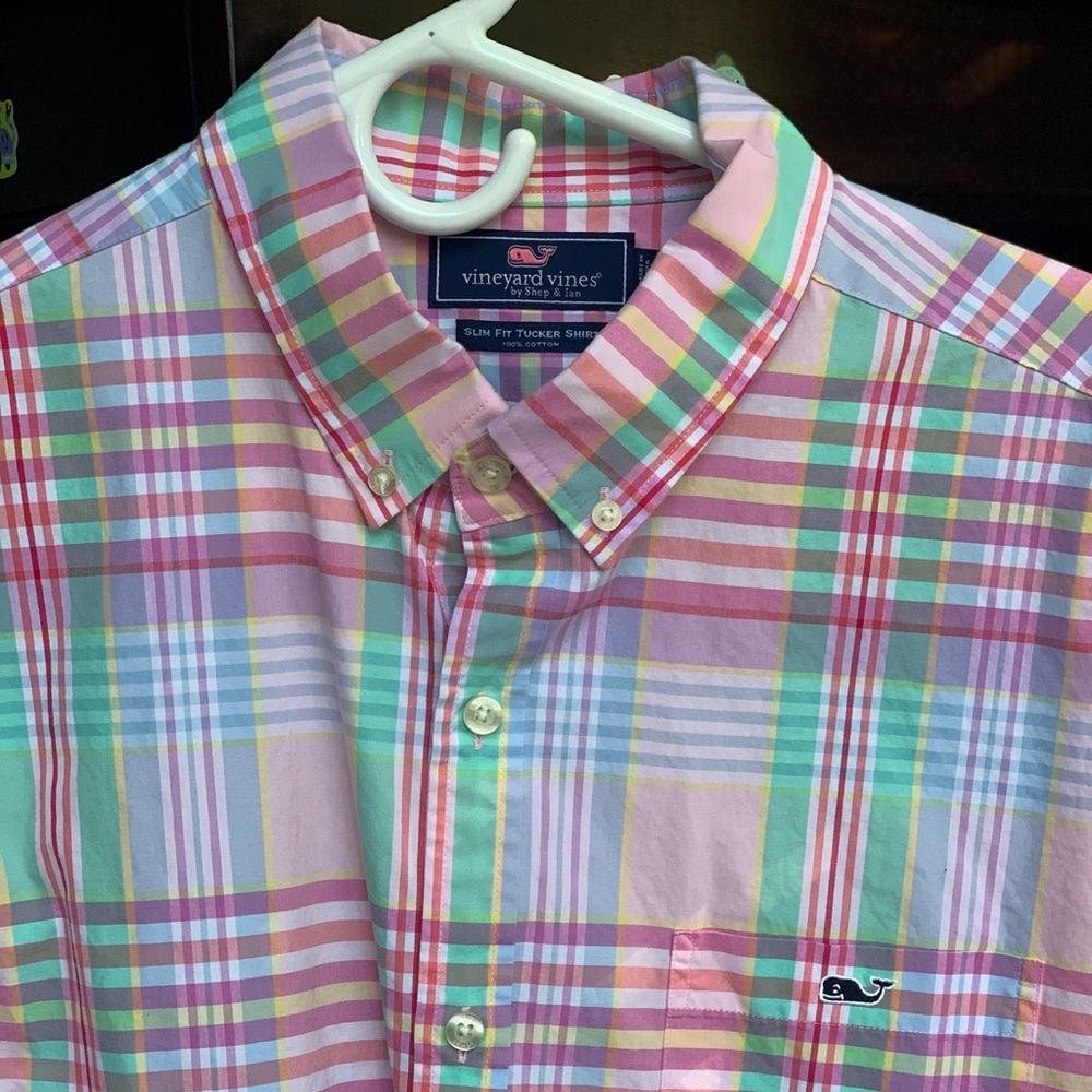 Light weight casual button down shirt